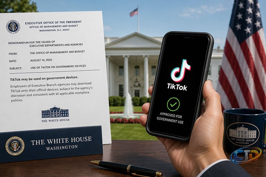 White House and DOJ Authorize TikTok Use on Federal Executive Devices  Following Security Restructuring - مجله پیام جوان - Persian Magazine