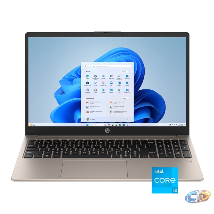 HP 15.6 inch FHD IPS Touch Windows 11 Laptop Intel Core i3-N305 8GB 256GB  SSD Cozy Cashmere