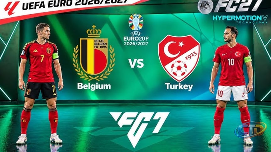FC 27: BELGIUM VS TURKEY | UEFA NATIONS LEAGUE | Kelvin De Bruyne vs Arder  Guller.