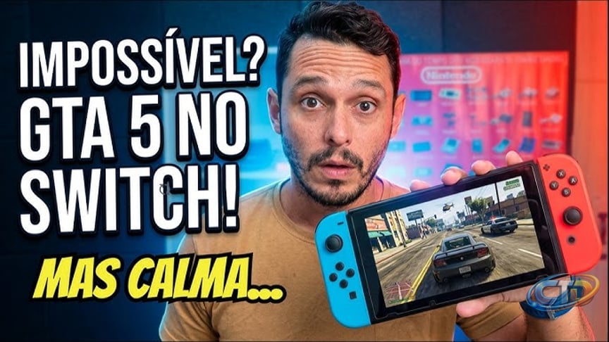 GTA V IS RUNNING ON NINTENDO SWITCH! New Port Makes Progress on Unlocked  Console - YouTube