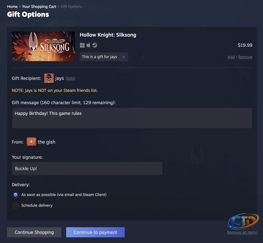 Valve overhauls Steam Wishlists and gifting with major new features