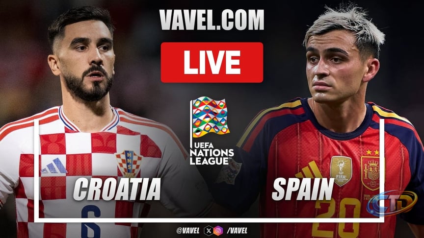 Croatia vs Spain LIVE Score Updates in UEFA Nations League Match - VAVEL USA