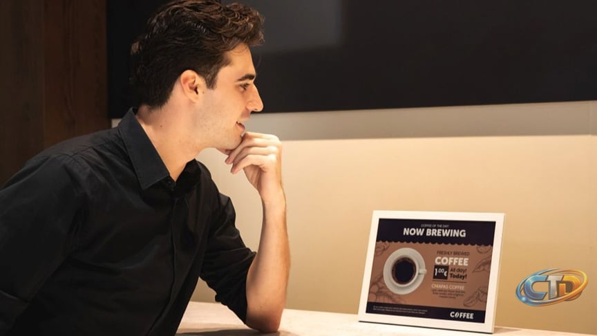 Samsung Launches Sustainable E-Paper Display Made from Plankton