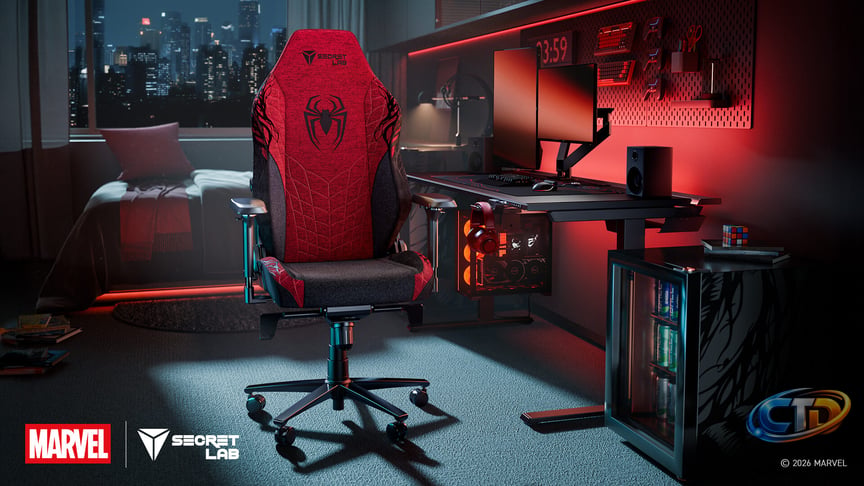Secretlab Unveils Marvellous Spider-Man-Inspired Gaming Chair