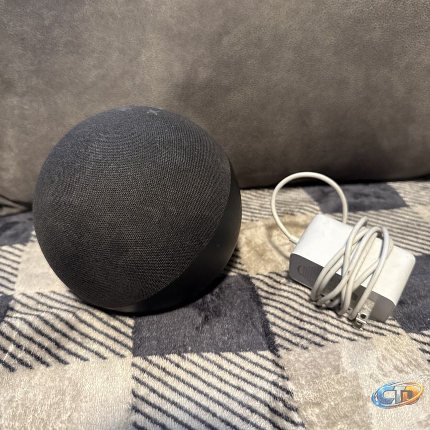 Amazon Echo (4th Gen.) Smart Speaker - Charcoal With Charger 840080560212|  eBay