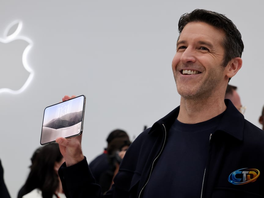 Fold the phone: Apple's new CEO unveils a foldable iPhone - capradio.org