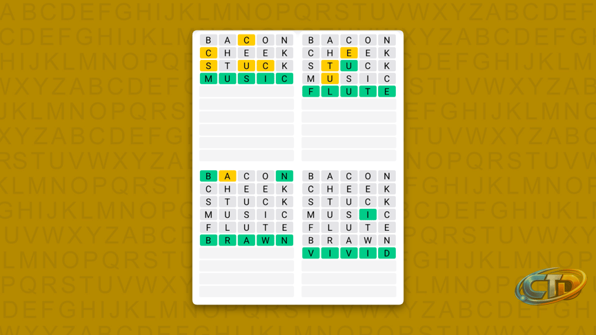 Quordle hints and answers for Sunday, October 4 (game #1714) | TechRadar
