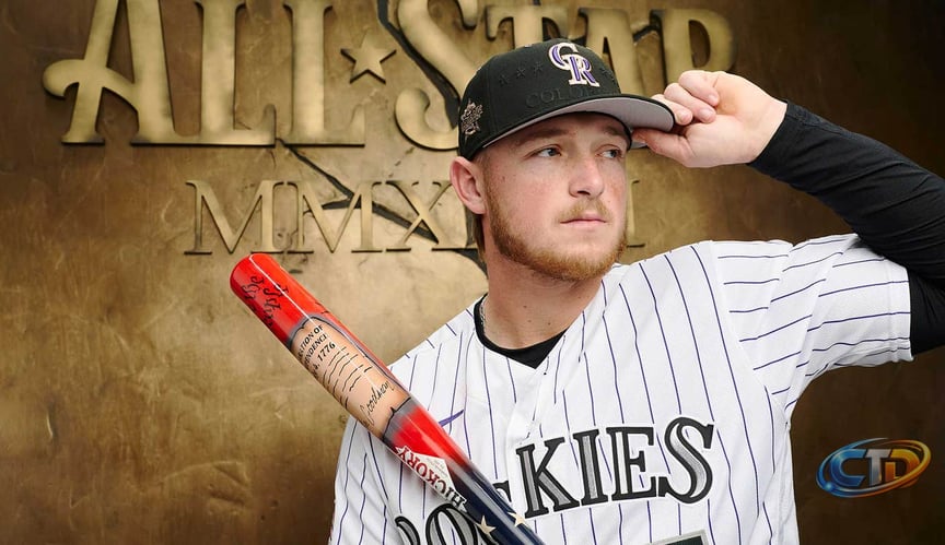 Hunter Goodman Hits Three Homers Against Reds To Set Rockies Franchise  Record | FOX Sports