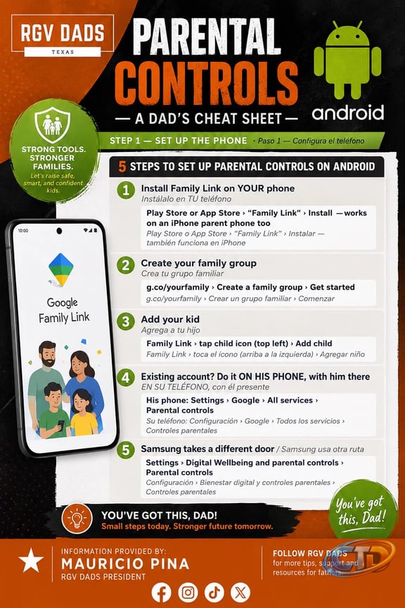 RGV DADS on X: "📱🤖 Parents, is your child using an Android phone? A  smartphone can be a great tool, but setting up the right boundaries is an  important part of helping