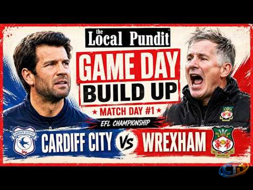🔵 Cardiff City 🆚 Wrexham 🔴 | GAME DAY BUILD UP | EFL Championship Match  Day #1 ⚽🔥