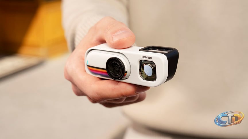 Insta360's 4K Thumb-Sized Camera Now Features Retro Optical Viewfinder Kit