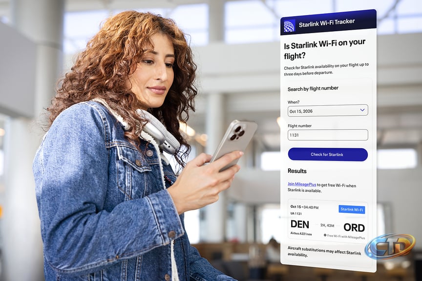 United Now Offers Starlink Wi-Fi on Nearly Half its Daily Flights, Launches  New "Starlink Tracker" Tool & Extends Starlink Status Match Offer