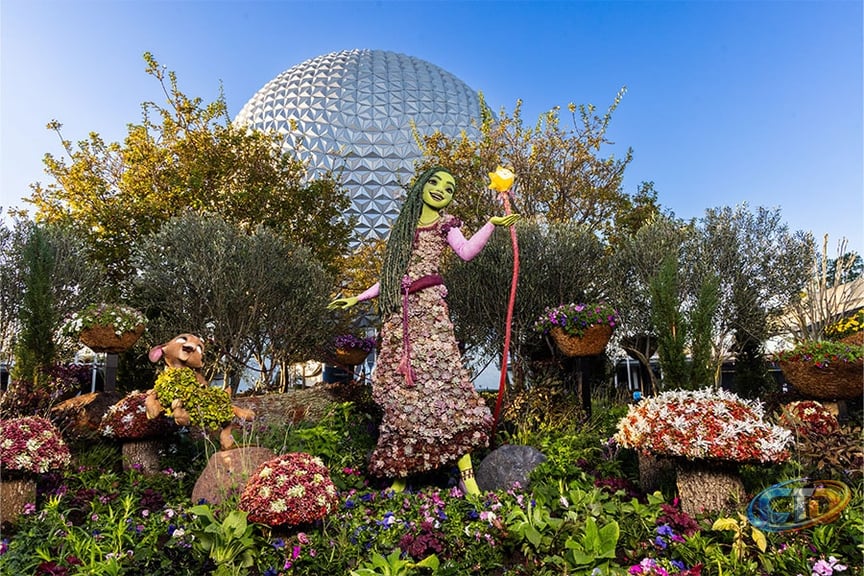 2024 Topiaries at EPCOT: Three New Eye-Catching Blooms