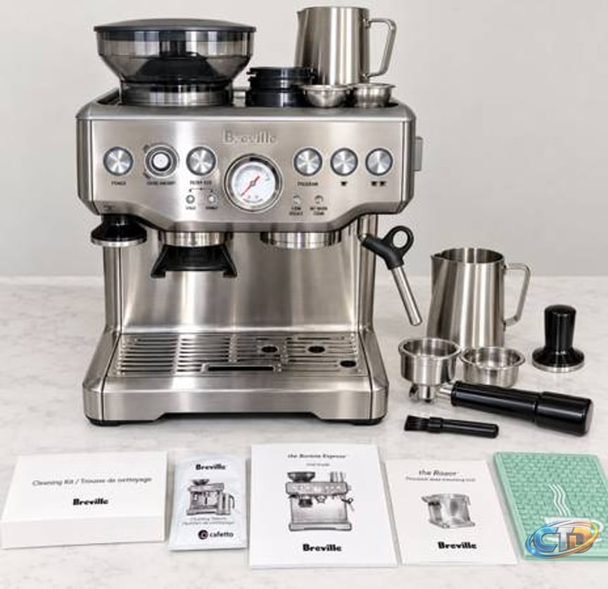 Breville Barista Express Espresso Machine BES870XL New/In Box - appliances  - by owner - sale - craigslist