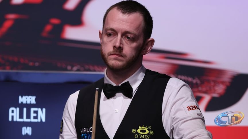 Mark Allen: Snooker star suggests career could be over after losing in  first round of Northern Ireland Open in Belfast | Sky Sports