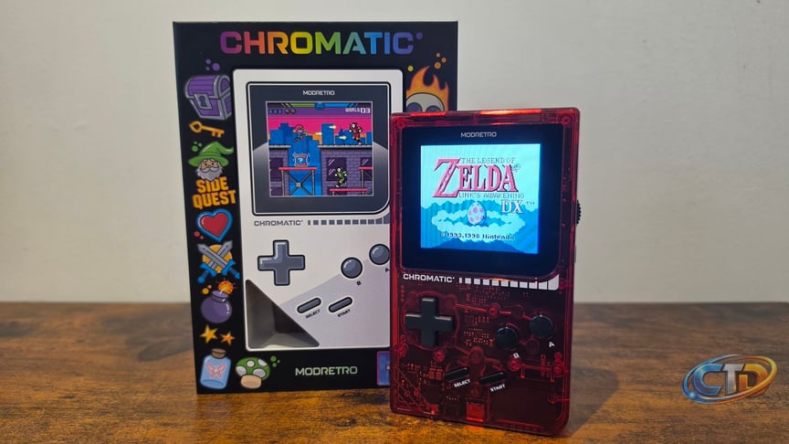 ModRetro Chromatic Transparent Review: A Modern Upgrade for Classic Game Boy Games