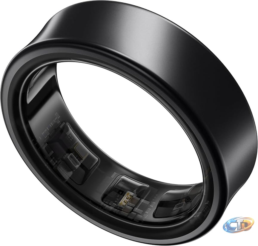 Amazon.com: SAMSUNG Galaxy Ring, AI Smart Ring, Size First w/Sizing Kit, No  App Subscription, Fitness Monitor, Sleep Tracker, Up to 7-Day Battery, Size  8, Titanium Black [US Version, 1Yr Manufacturer Warranty] :