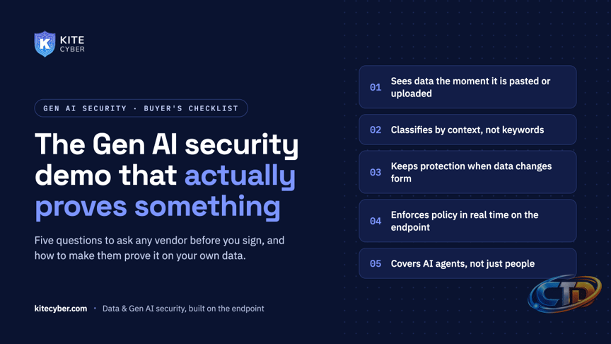 The Gen AI Security Demo That Actually Proves Something: A Four-Question  Test for Vendor Claims