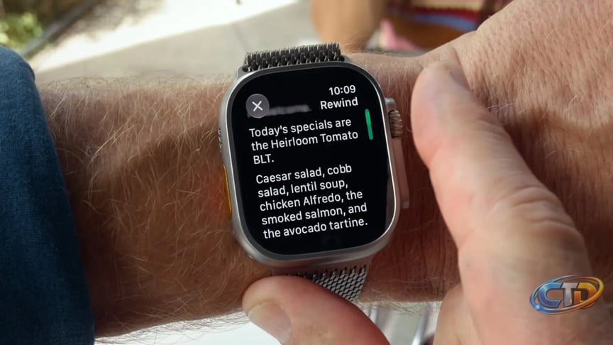 Apple Watch Live Rewind, Siri Recap include privacy protections | Cult of  Mac
