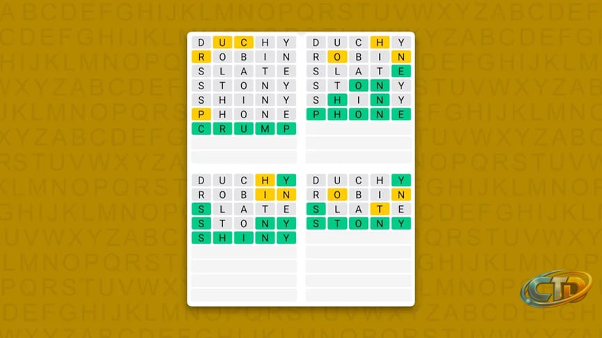 Quordle hints and answers for Thursday, July 9 (game #1627)