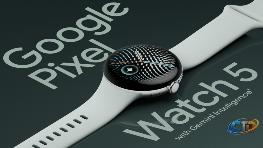 Google Pixel Watch 5 Leaked Renders: Gemini AI, Fitbit Features, New Bands  revealed - NPowerUser
