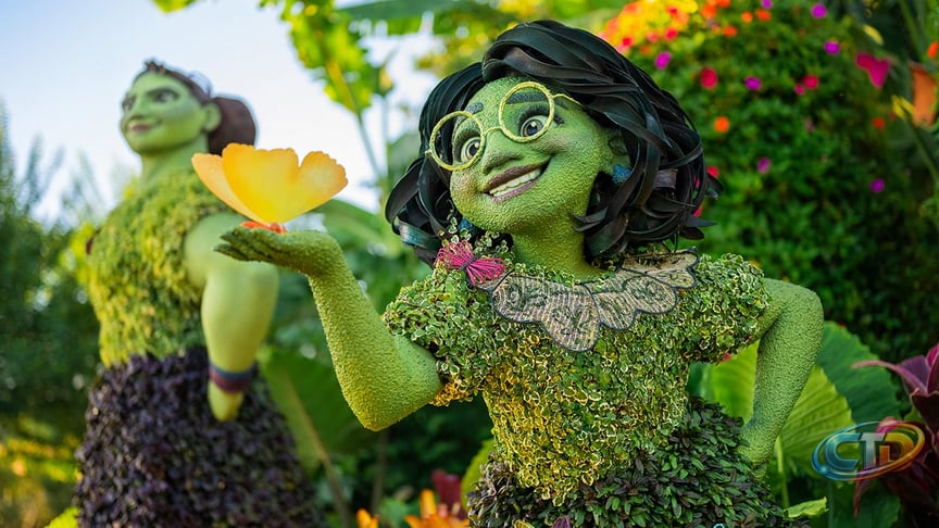 Topiaries at the 2024 EPCOT Flower & Garden Festival