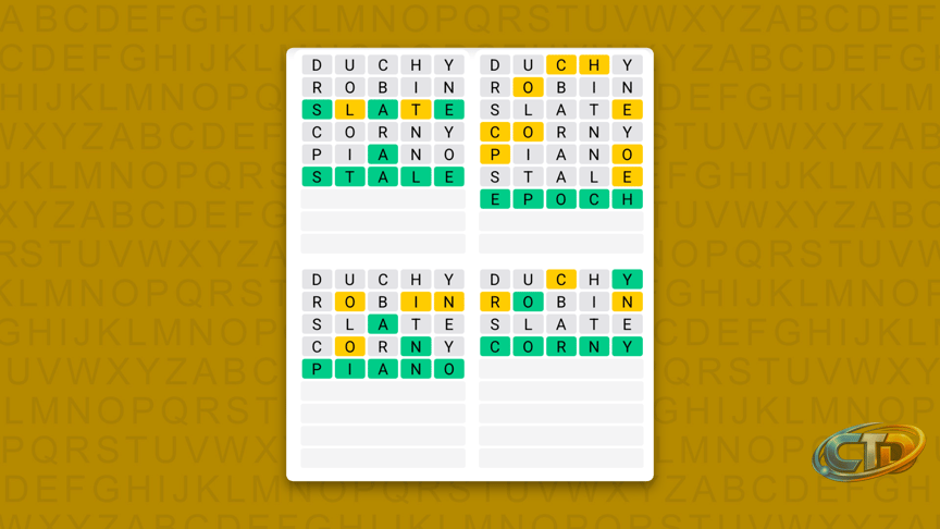 Quordle hints and answers for Thursday, October 15 (game #1725) | TechRadar