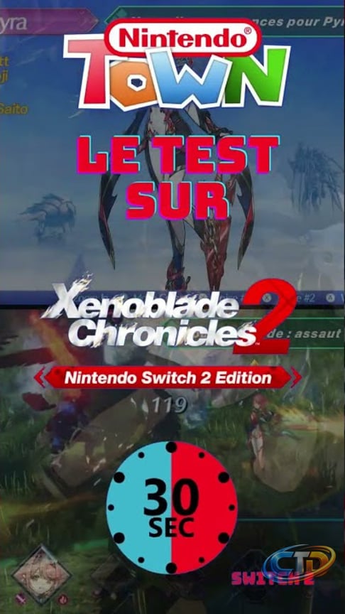 Le test de Xenoblade Chronicles 2 sur #Switch2