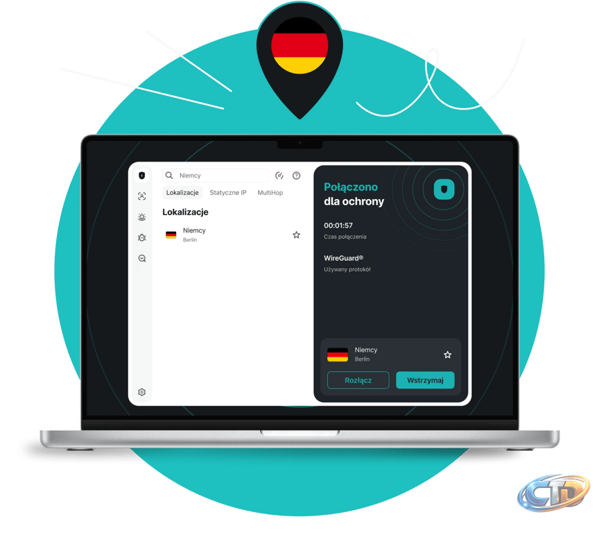 VPN Niemcy: zabezpiecz swoje cyfrowe życie – Surfshark