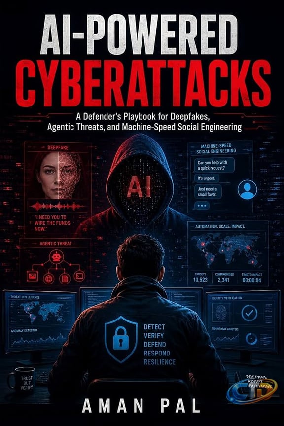Amazon.com: AI-Powered Cyberattacks: A Defender's Playbook for Deepfakes,  Agentic Threats, and Machine-Speed Social Engineering (Cybersecurity &  Ethical Hacking Mastery) eBook : Pal, Aman : Kindle Store