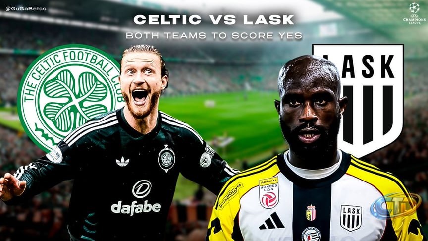 UEFA Champions League 🇪🇺 🏴󠁧󠁢󠁳󠁣󠁴󠁿 Celtic vs 🇦🇹 LASK Both Teams to  Score YES (@ 1.73/-137) Hit 𝗟𝗜𝗞𝗘 - If you're 𝗧𝗔𝗜𝗟𝗜𝗡𝗚 🍀 Celtic  return to Celtic Park with a huge European