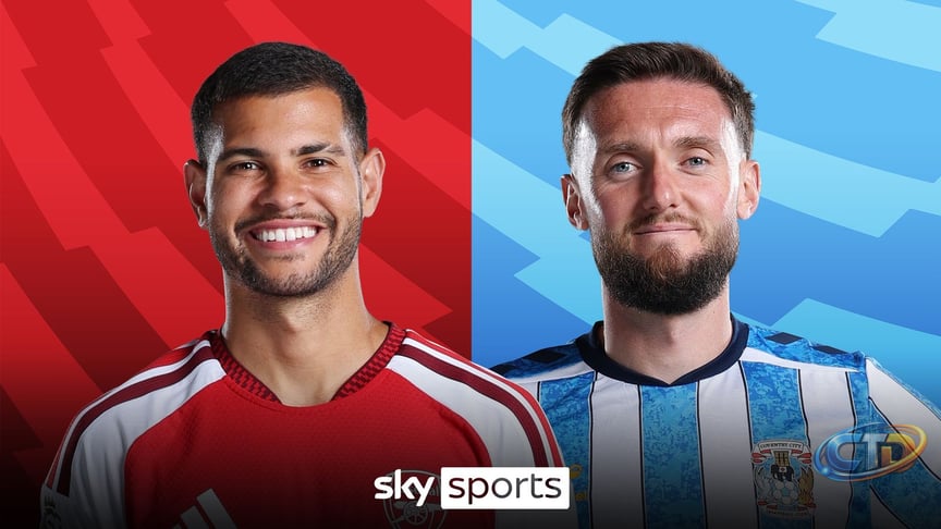 Arsenal vs Coventry: How to watch, TV channel, live stream, NOW TV, team  news and score prediction | Football News | Sky Sports