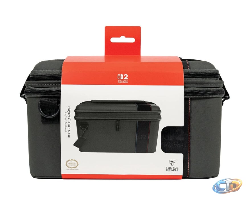 TURTLE BEACH SWITCH 2 2-IN-1 CASE PLAYTREK CHARCOAL BLACK – igabiba