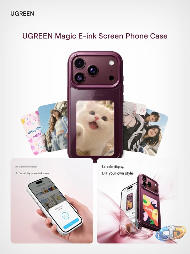 UGREEN's iPhone 18 Pro Case Packs An Extra Screen For That 'iPhone Duo  Effect' - Yanko Design