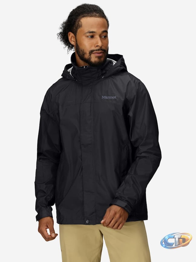 Marmot Men's PreCip Eco Jacket - Black / S