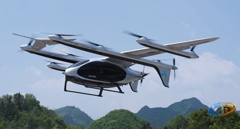 Autonomous VTOL Mega Drone Transports Tea Over 75 Miles