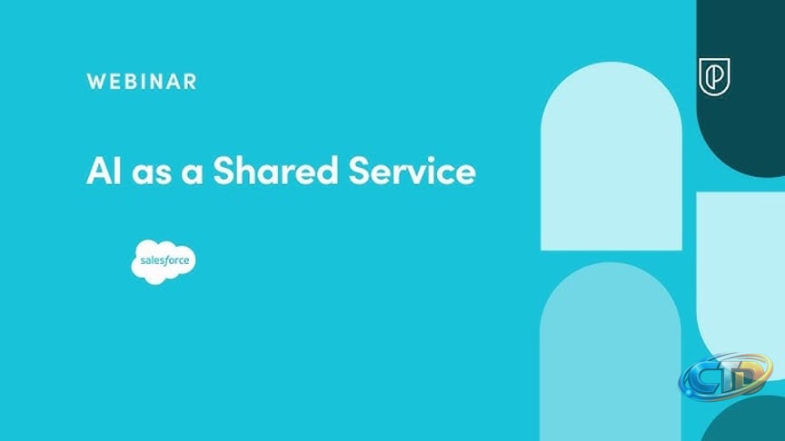 Webinar: AI as a Shared Service by Salesforce Senior Director of Product,  Gary Brandeleer