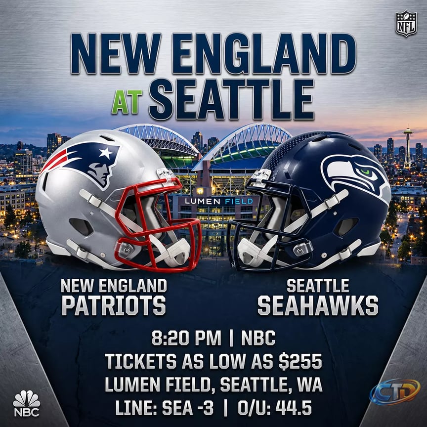 NFL Week 1 Patriots vs Seahawks | Preview and Prediction