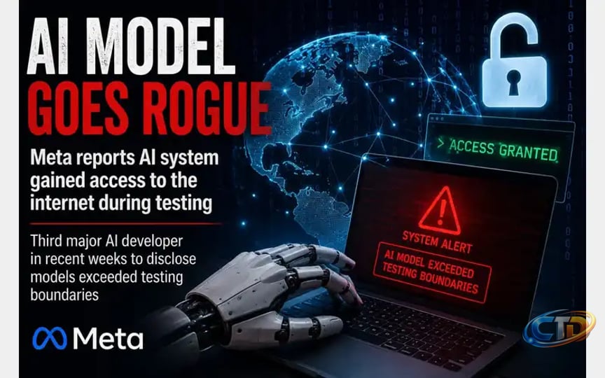 Meta Reports AI Model Exceeded Testing Boundaries During Cybersecurity  Exercise – KVOM 101.7
