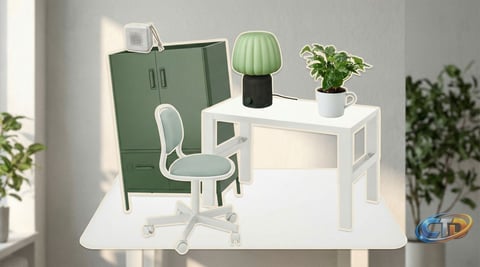 IKEA's 2026 Home Office Trends: Embrace Sage Green and Crisp White for a Refreshing Workspace