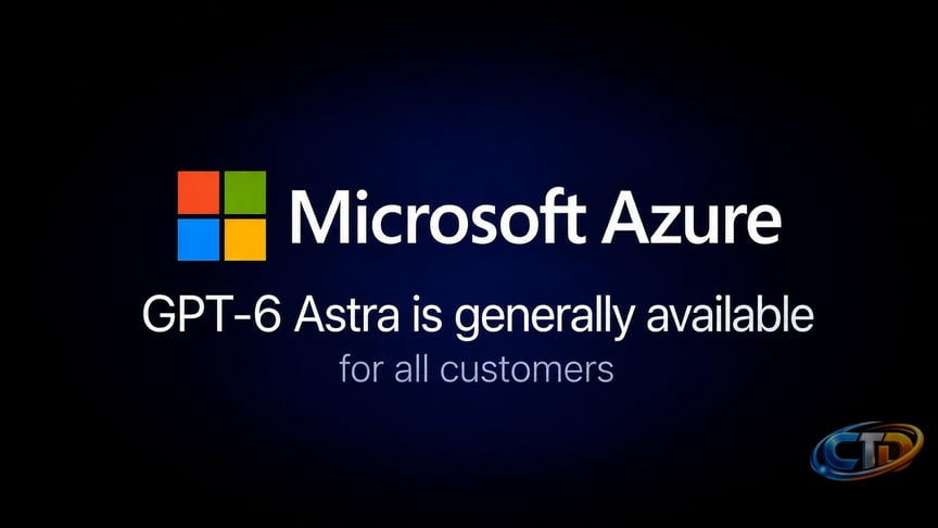 GPT-6 Astra: Frontier intelligence for work, now available in Microsoft  Foundry | Microsoft Azure Blog