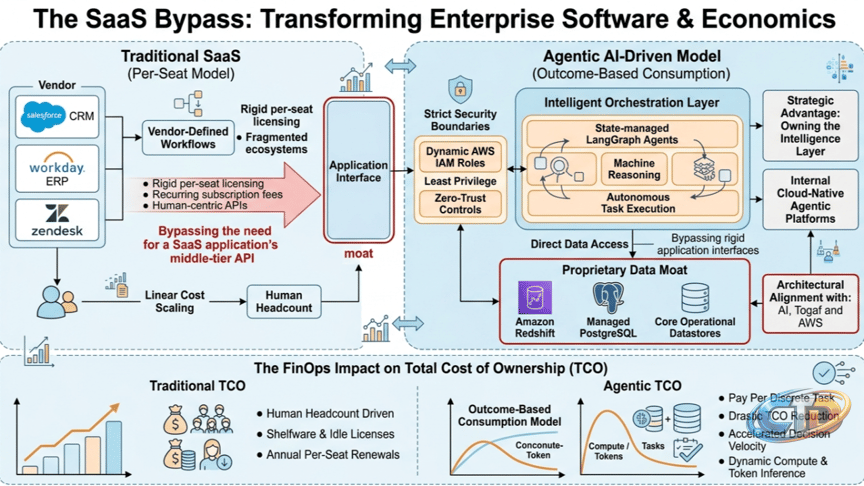The SaaS Bypass: How Agentic AI is Rewriting Enterprise Software Economics