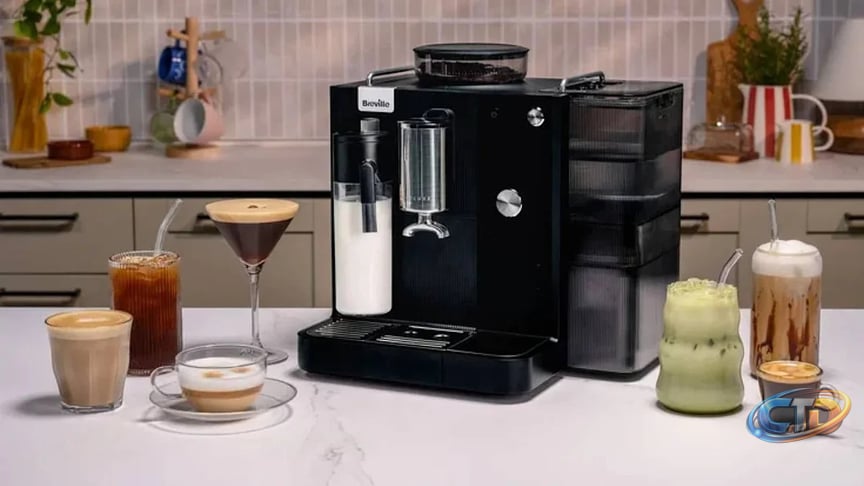 Breville launches new AutoLuxe coffee machine – and it has over 200 hot and  cold drink options