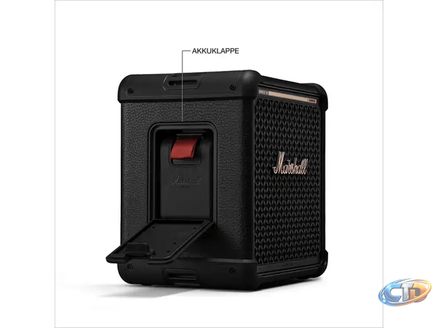 MARSHALL Bromley 150 Tragbarer Partyspeaker, Black & Brass | MediaMarkt