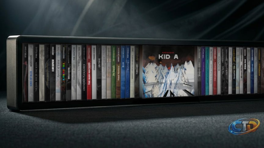There's an emotional wave that hits you when you see your music back on the  wall again': Spine Music is putting your digital music collection on display  but its founder insists he