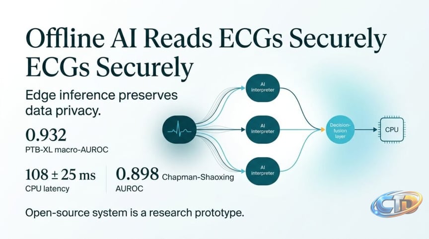 Offline AI reads ECGs without cloud data risks – Yesil Science
