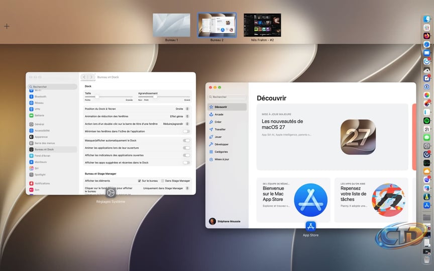 macOS 27 : Mission Control exposé à de nombreux bugs - MacGeneration