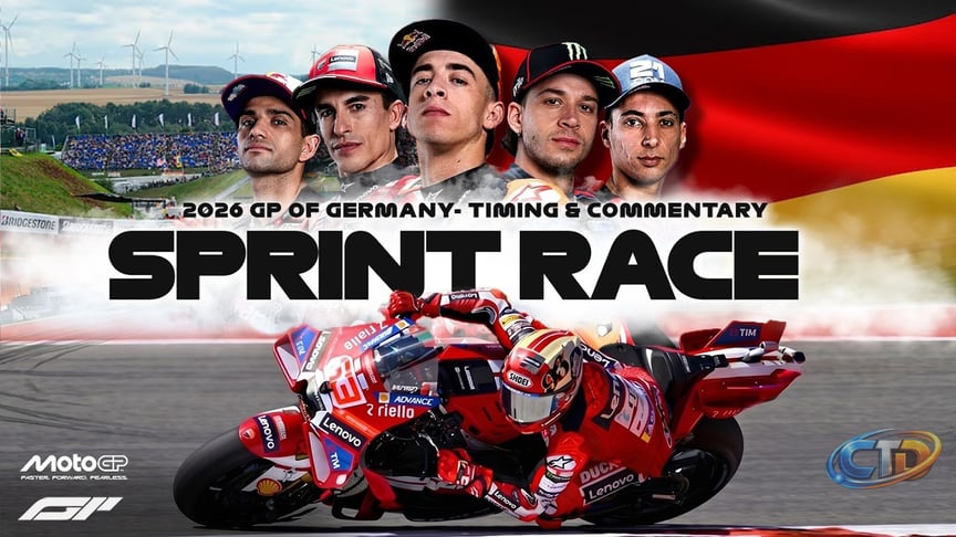 LIVE 🔴 | MotoGP - 2026 Sachsenring | Sprint Race | GP OF THE GERMANY |  Timing & Commentary