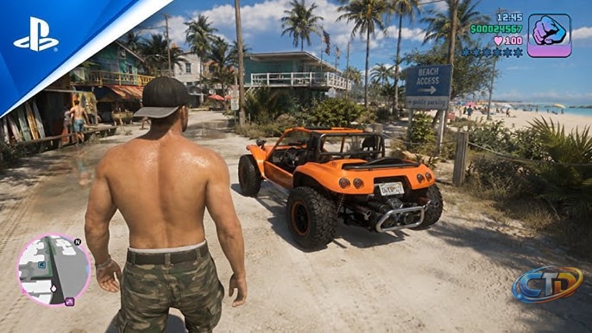 Grand Theft Auto VI: Extended Look Next Gen Vice City | 4K PS5 Gameplay -  Fan Made Concept Graphics
