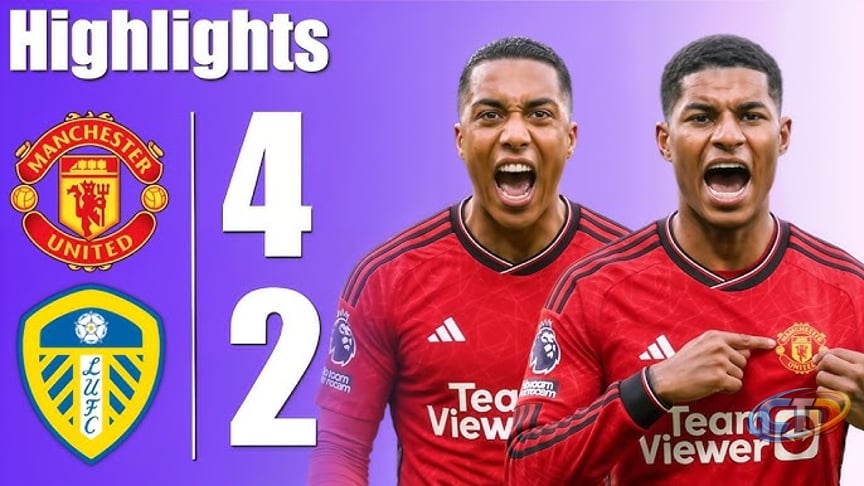 Manchester United vs Leeds 4-2 - All Goals & Highlights - 2026